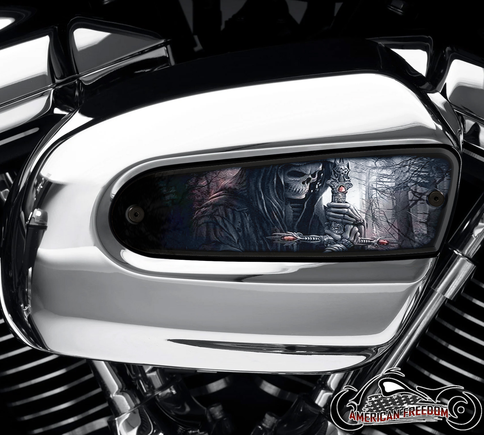 Harley Davidson Wedge Air Cleaner Insert - Reaper & Blade